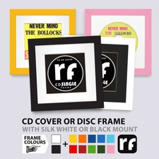 Quadro de CD 'Disco OU Capa' - Preto, Branco e Cores + Vidro UV e Opções de Montagem comprar usado  Enviando para Brazil
