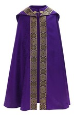 Usado, Piviale Semi-Gotico Viola con stola Pluviale Cappa Mantus KY202F25p comprar usado  Enviando para Brazil