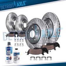 Usado, Rotores de disco dianteiros e traseiros FWD + pastilha de freio de cerâmica para Hyundai Tucson Kia Sportage comprar usado  Enviando para Brazil