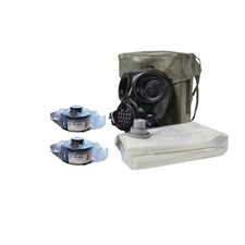 Máscara de gás OM-90, 2x filtros selados, bolsa e traje de proteção - Média comprar usado  Enviando para Brazil