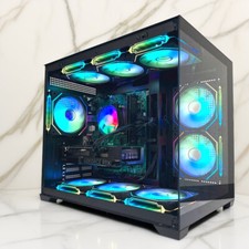 Custom Build 270 View ARGB Gaming PC Intel i7 32GB RAM 1TB SSD WIFI BT WIN10 comprar usado  Enviando para Brazil