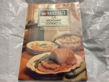 Microwave cookbook matsui for sale  WOLVERHAMPTON