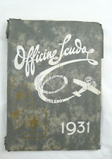 Vecchio catalogo officine usato  Cremona