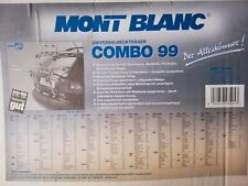 Mont blanc universalheckträge gebraucht kaufen  Brilon