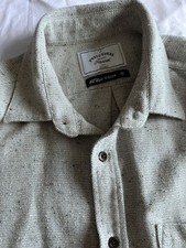 Camisa masculina de manga comprida cinza média flanela portuguesa comprar usado  Enviando para Brazil