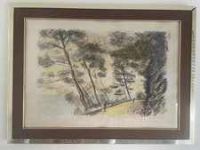 Michele cascella litografia usato  Teramo