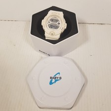 Usado, Relógio branco Baby-G Casio BG-6903 traseira de aço inoxidável resistente à água comprar usado  Enviando para Brazil