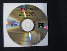 Placa de notebook sem fio Belkin N1 [CD-ROM] software de instalação e manual comprar usado  Enviando para Brazil