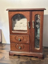Vintage wooden jewelry for sale  Mount Holly