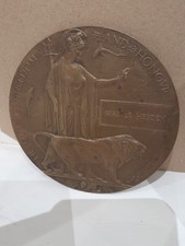 Genuine ww1 bronze for sale  CASTLEFORD