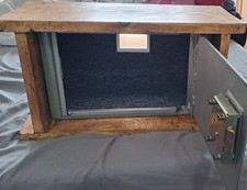 Green steel safe for sale  RUISLIP