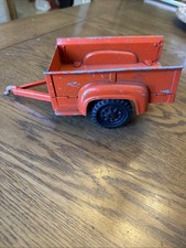 Usado, VINTAGE HUBLEY TOYS REBOQUE CARRINHO TRANSPORTADOR VAGÃO LARANJA DUAS RODAS comprar usado  Enviando para Brazil