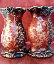 Paire vases orange d'occasion  Saint-Donat-sur-l'Herbasse