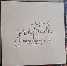 Gratitude turns enough for sale  Baldwinsville