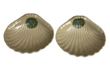 2 platos de colección Ever Unison con forma de melamina concha de mar cuencos sushi moteado segunda mano  Embacar hacia Mexico
