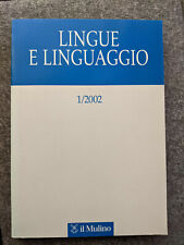 Lingue linguaggio 2002 usato  Pavia