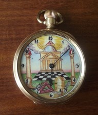 Masonic pocket watch for sale  CRAMLINGTON