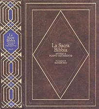Sacra bibbia. antico usato  Vejano
