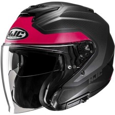 CASCO JET HELMET CAPACETE MOTO HJC I31 TEVIS MC8SF NERO ROSA FUCSIA TG M, usado comprar usado  Enviando para Brazil