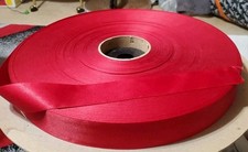Carretel de rolo ENORME de 4 libras 1,5" fita de tecido de cetim vermelho enormes jardas pés comprar usado  Enviando para Brazil