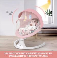 Cadeira de balanço elétrica multifuncional Bioby BB006H música rosa embutida para bebês comprar usado  Enviando para Brazil