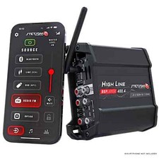 Usado, Amplificador de áudio veicular Stetsom High Line DSPLAYER 400.4 com controle de aplicativo móvel DSP comprar usado  Enviando para Brazil