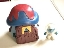 Kleines schlumpfhaus blau gebraucht kaufen  Deutschland