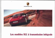 Catalogue brochure porsche d'occasion  Palaiseau