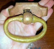 Antico maniglione ottone usato  Solza