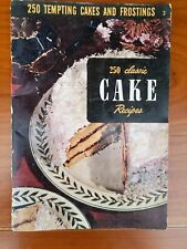 250 Classic Cake Recipes Vintage Dessert Book! comprar usado  Enviando para Brazil