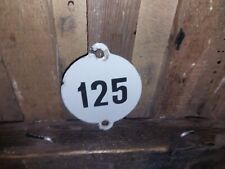 Emailleschild 125 türschild gebraucht kaufen  Zittau