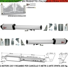 Cancello automatico ante usato  Roma