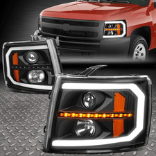 [SINAL DE SETA SEQUENCIAL] PARA FARÓIS PROJETORES 07-13 SILVERADO LED TUBE DRL, usado comprar usado  Enviando para Brazil