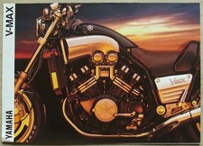 Usado, Folheto de vendas de motocicletas YAMAHA V-MAX 1200cc 1992 #LIT-3MC-0107002-91/92E comprar usado  Enviando para Brazil