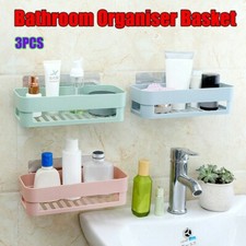 Usado, 3PCS Bagno Conservazione Doccia Raggiera Mensola Cucina Cesto Casuale Colori comprar usado  Enviando para Brazil