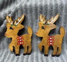 Wooden christmas deer for sale  Madison