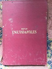 Bacon vintage map for sale  GAINSBOROUGH