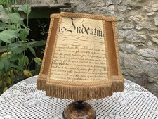 Vintage parchment velvet for sale  YORK