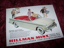 Prospectus brochure hillman d'occasion  Mitry-Mory