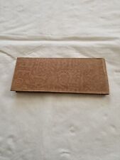 Leather cheque book for sale  WAKEFIELD