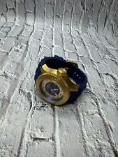 RARO relógio masculino Invicta 14834 aço inoxidável pulseira de borracha azul, usado comprar usado  Enviando para Brazil