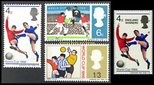 EBS Gran Bretaña 1966 - Campeonato Mundial de Fútbol - SG 693-695 + 700 montado sin montar o nunca montado** segunda mano  Embacar hacia Argentina