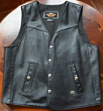 Gilet pelle vintage usato  Italia