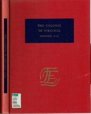 Great Britain / DECLARATION OF THE STATE OF THE COLONIE AND AFFAIRES IN VIRGINIA, usado comprar usado  Enviando para Brazil