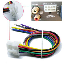 Alto-falante alto-falante plugue de entrada de alto nível chicote de fios 8 pinos para amplificador Alpine Eclipse JBL JL comprar usado  Enviando para Brazil
