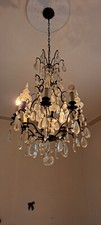 Lampadario ferro gocce usato  Prato