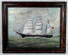 Acrylic painting schooner for sale  EXETER