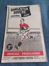 Doncaster rovers southend for sale  SOUTHPORT