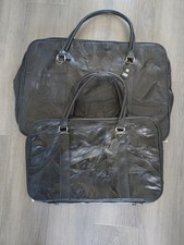 Leather travel bags for sale  SEAFORD