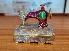 Vintage enameled sewing for sale  KING'S LYNN
